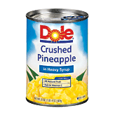 Dole Canned Fruit Pineapple Crushed In Heavy Syrup Full-Size Picture